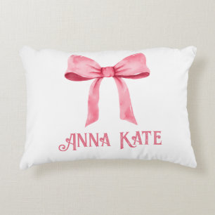 Coussin d'accentuation de la coquette rose personn
