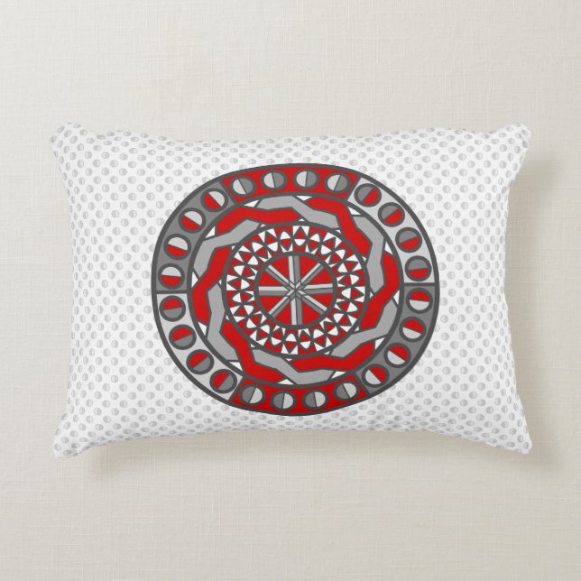 Coussin d'accentuation de la machinerie rouge (Devant)