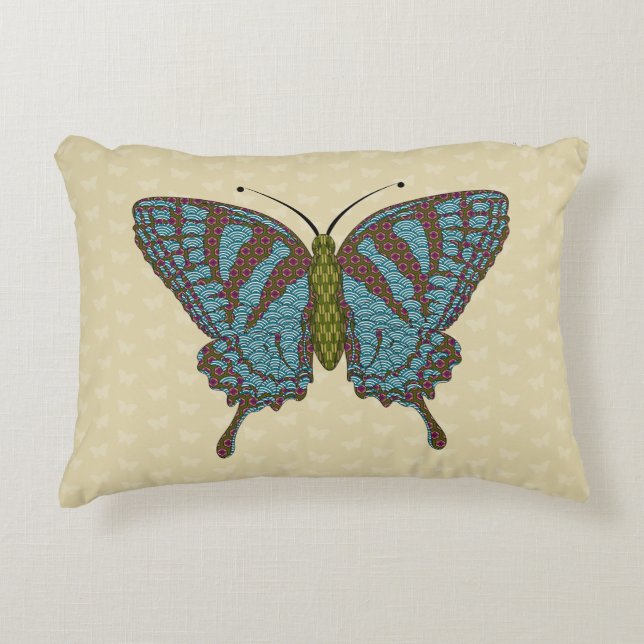 Coussin d'accentuation de l'hirondelle japonaise (Devant)