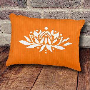 Coussin d'accentuation de Lotus Flamable personnal