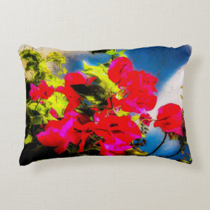 Coussin d'accentuation des fleurs vives