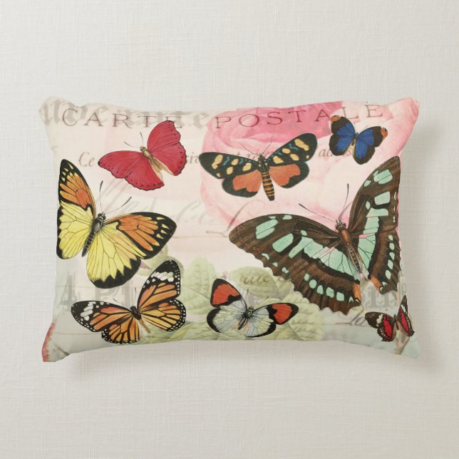 Coussin d'accentuation des papillons (Devant)