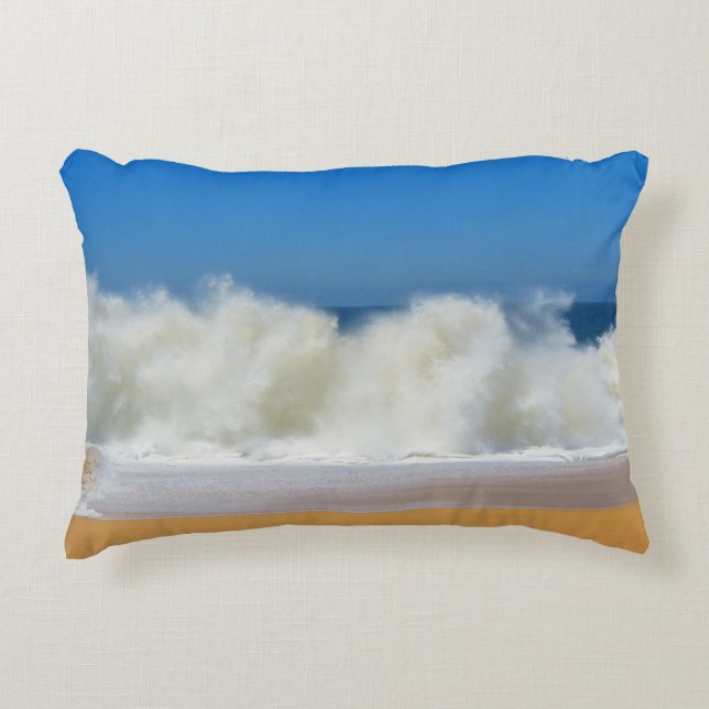 Coussin d'accentuation des vagues océaniques (Devant)