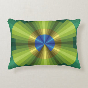 Coussin d'accentuation d'illusion de paon