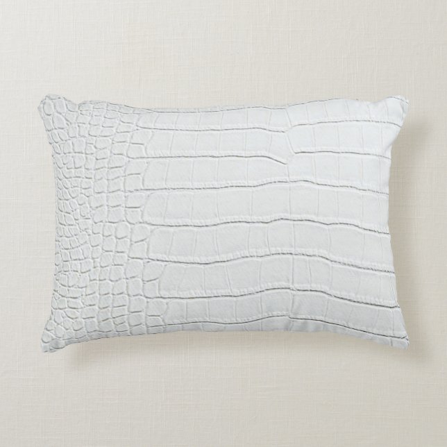 Coussin d'accentuation d'impression de crocodile b (Devant)