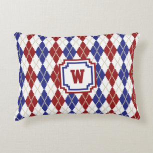 Coussin d'accentuation du Jacquard Americana