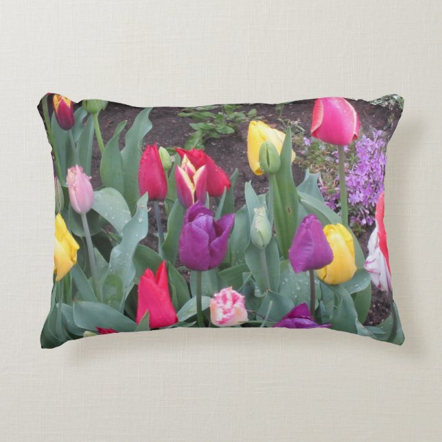 Coussin d'accentuation du jardin Tulip (Devant)