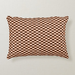 COUSSIN d'accentuation du KNIT D'ORANGE NOIR