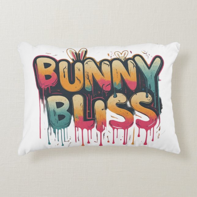 Coussin d'accentuation en polyester brossé personn (Devant)