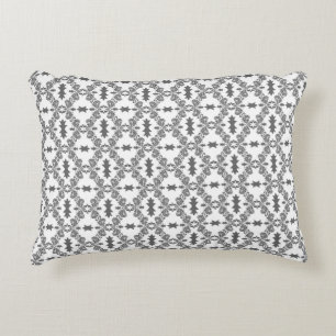 Coussin d'accentuation moderne de motif de Damas G