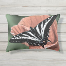 Coussin d'accentuation papillon