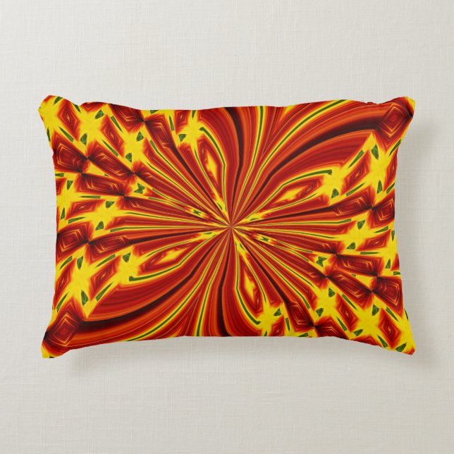 Coussin d'accentuation papillon Abstrait (Devant)