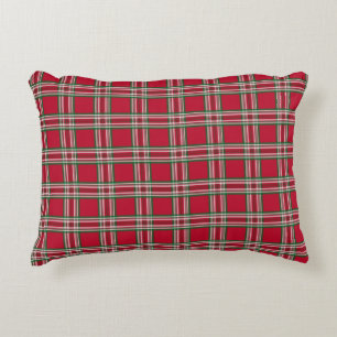 Coussin d'accentuation rouge rétro