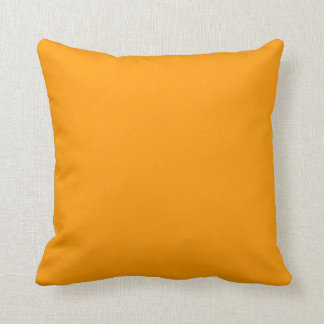 Coussin d'accentuation solide orange
