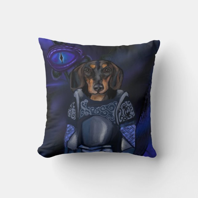 Coussin Dachshund (Recto)