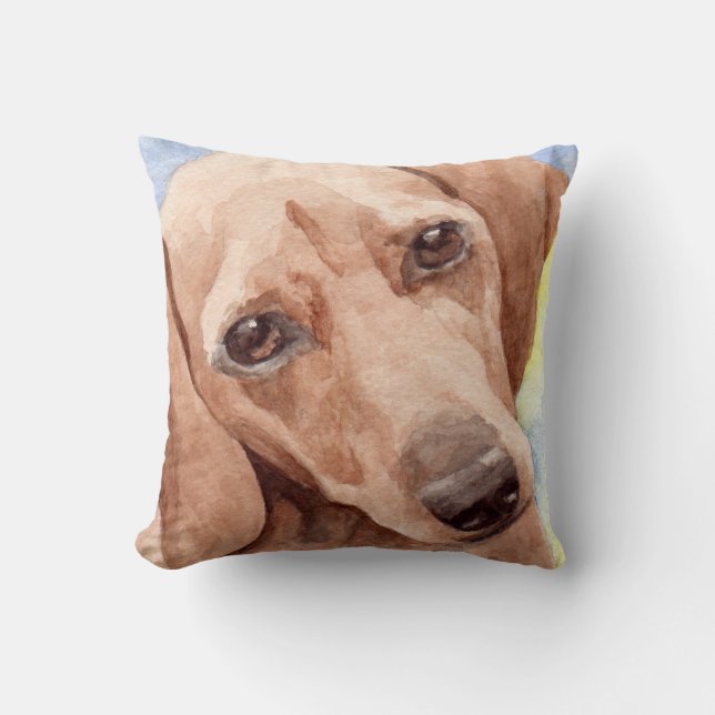 Coussin Dachshund (Recto)
