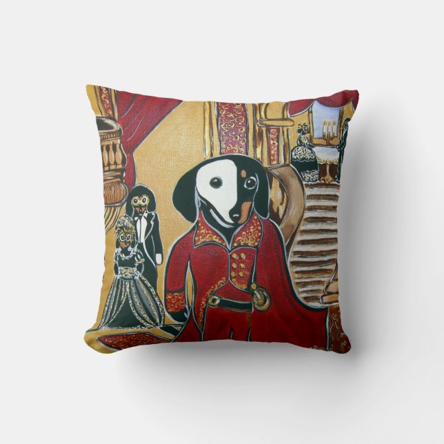 COUSSIN DACHSHUND DÉGUISEMENT (Recto)