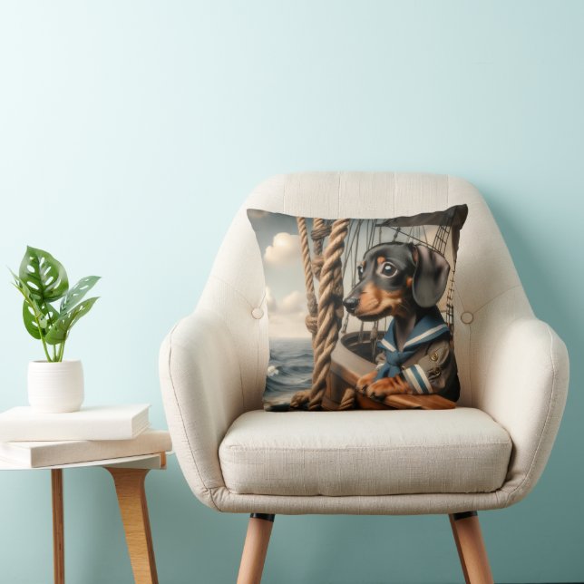 COUSSIN DACHSHUND MARIN (Chaise)