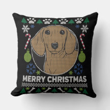 Dachshund Vilain Sweat de Noël Design chien