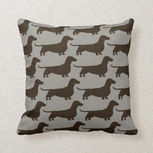 Coussin Dachshunds Wiener Dogs Motif Fun Doxie Lover
