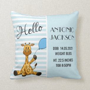 Coussin d'acte de naissance