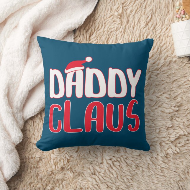 Coussin Daddy Claus Correspondant Père Noël Costume de Noë (Couverture)