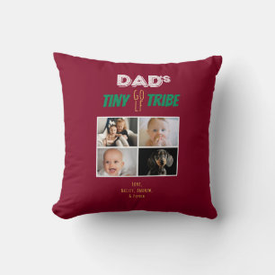 Coussin Dads Tiny Golf Tribu Fête des pères 4 Photo Bourgo