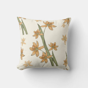 Coussin Daffodiles en fleurs Jeu d'oreiller