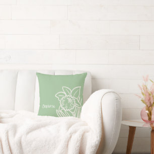 Coussin Daffodique de printemps