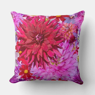Coussin Dahlia Coussin-Double Fleur