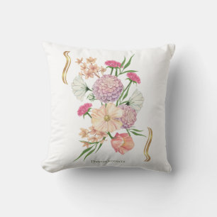 Coussin Dahlia Floral Design – Elegant