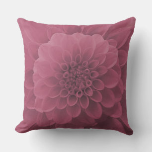 Coussin Dahlia rose