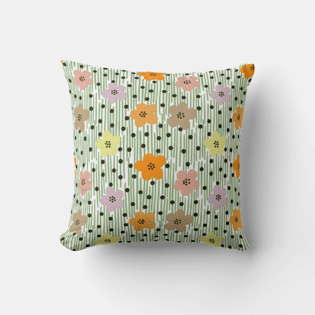 Coussin Daisy ditsy pillow floral (Recto)