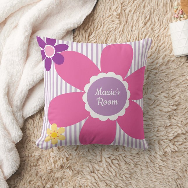 Coussin Daisy Garden Fleur sauvage Floral (Couverture)