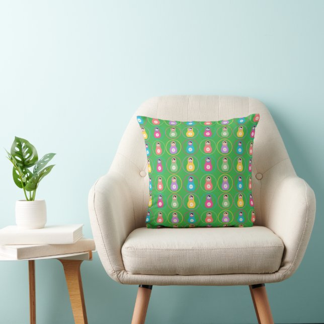 Coussin Daisyflower Matryoshka (Chaise)