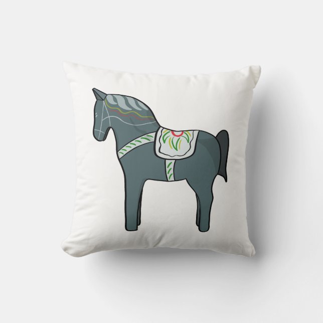 Coussin Dala horse (Recto)