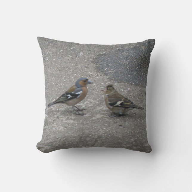 Coussin d'alimentation Chaffinch Feed Me (Recto)