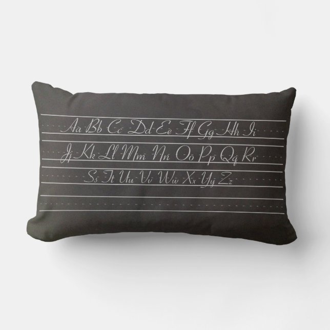 Coussin d'alphabet de tableau (Recto)