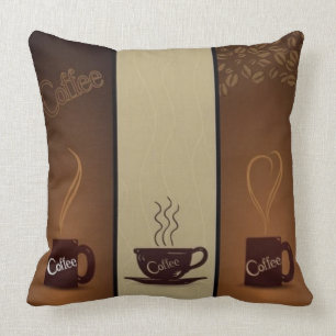 Coussin d'amants de café