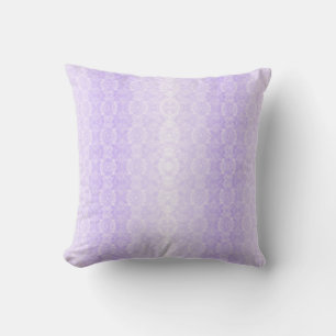 Coussin Damassé Lavande Brume