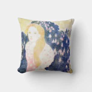 Coussin Dame en Robe rose, Maurice Denis