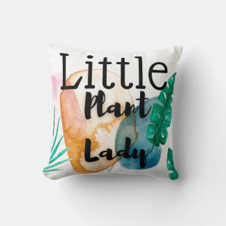 Coussin Dame plante