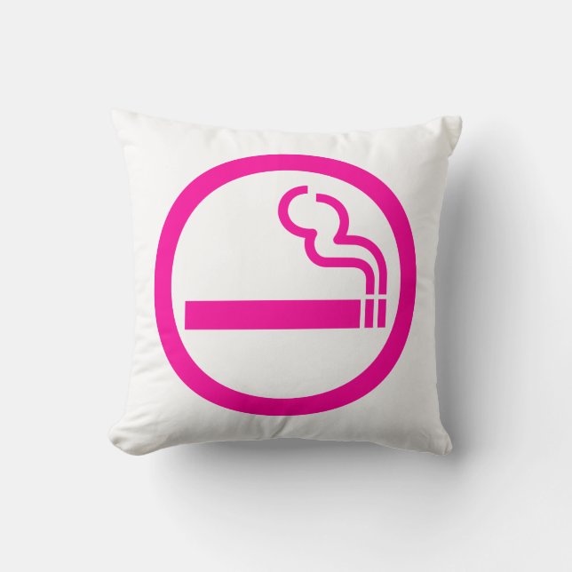 Coussin Dames Zone fumeurs 喫 煙 女 性 Japonais (Recto)
