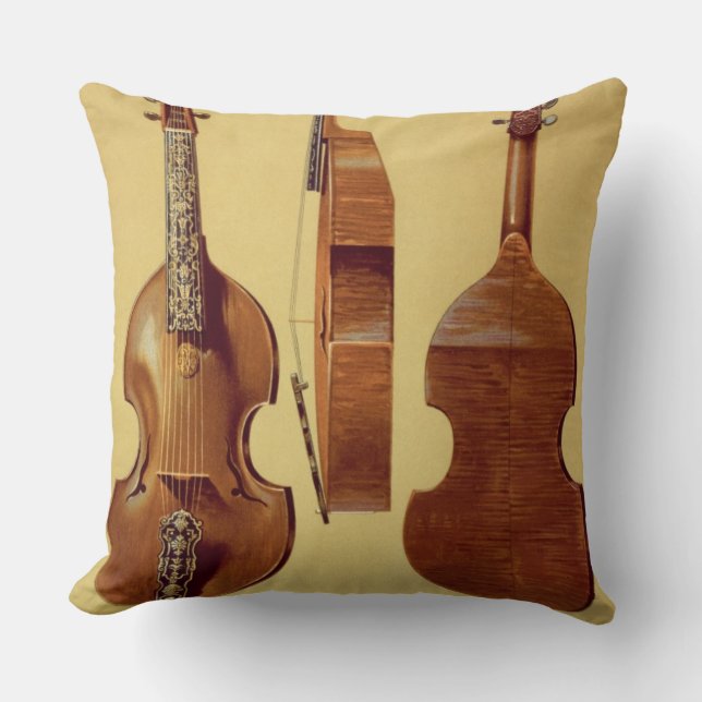 Coussin d'Amore d'alto, XVIIIème siècle, 'd'Instrum (Recto)