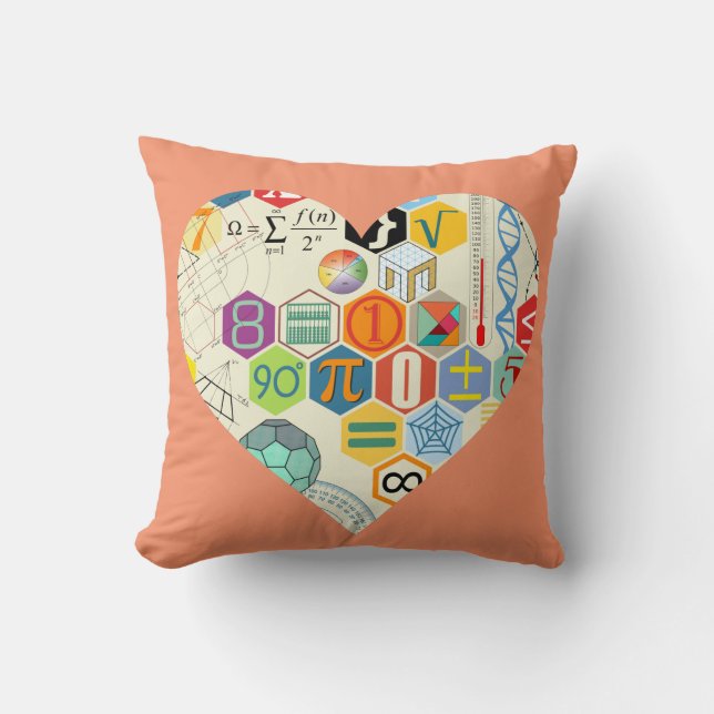 coussin d'amour de maths (Recto)