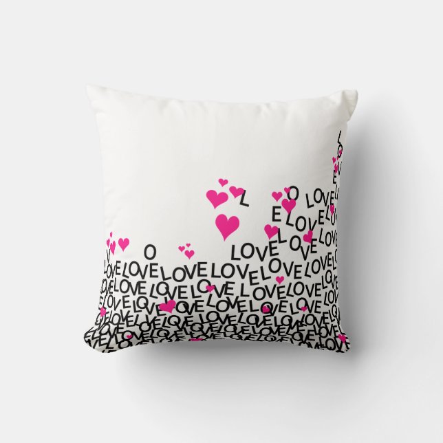 Coussin d'amour de Saint-Valentin (Recto)