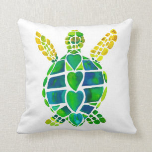 Coussin d'amour de tortue