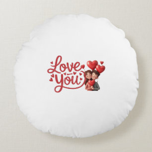 Coussin d'amour de Valentine
