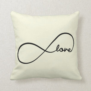 Coussin d'amour d'infini