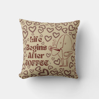 Coussin 🤎 d'amour du café